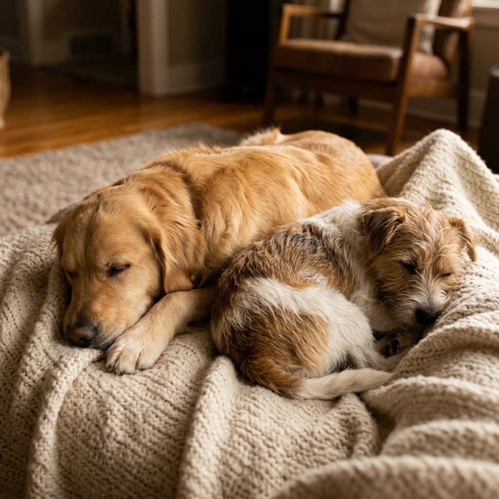 9. Sleeping Back-to-Back With You or Other Dogs