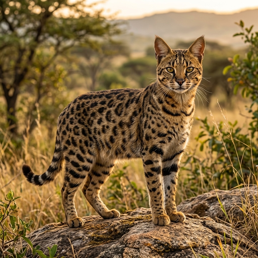 6. Safari Cat