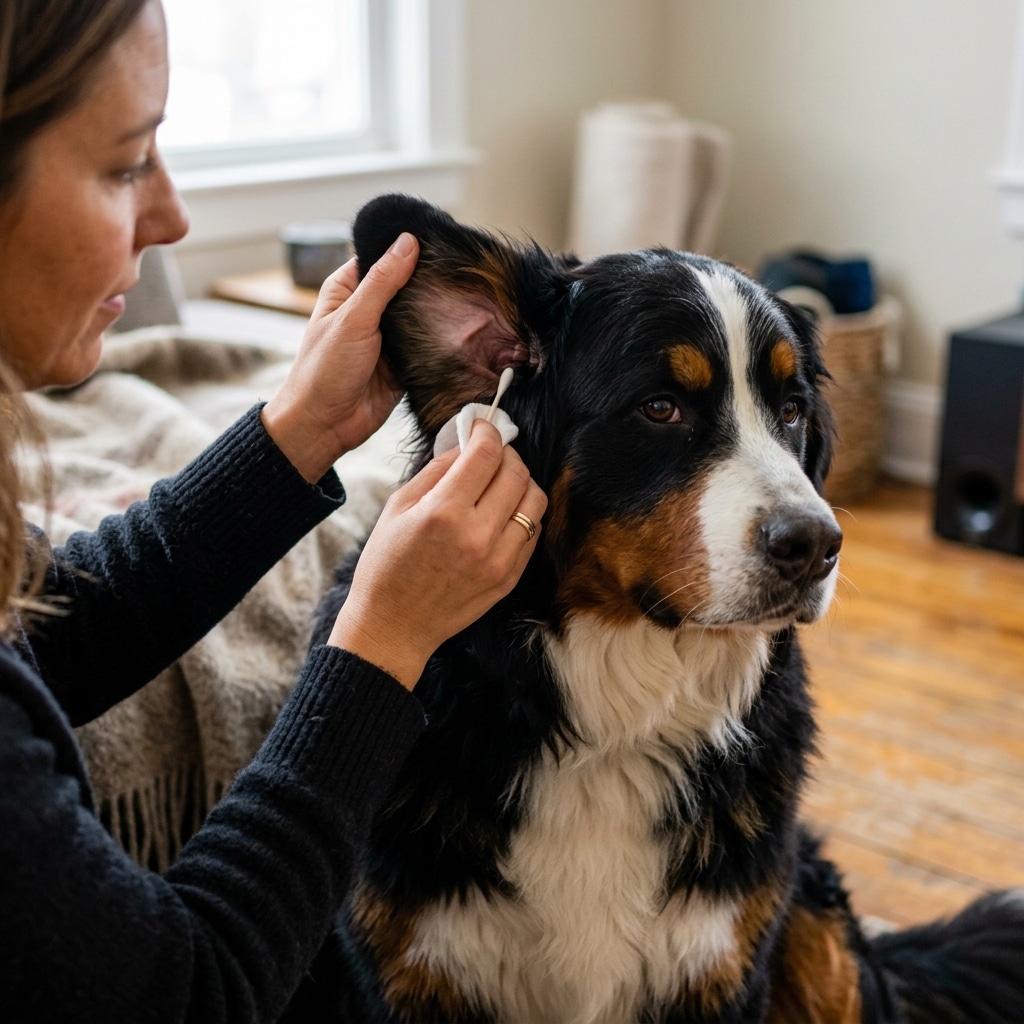 7. They Let You Clean Their Ears or Brush Them